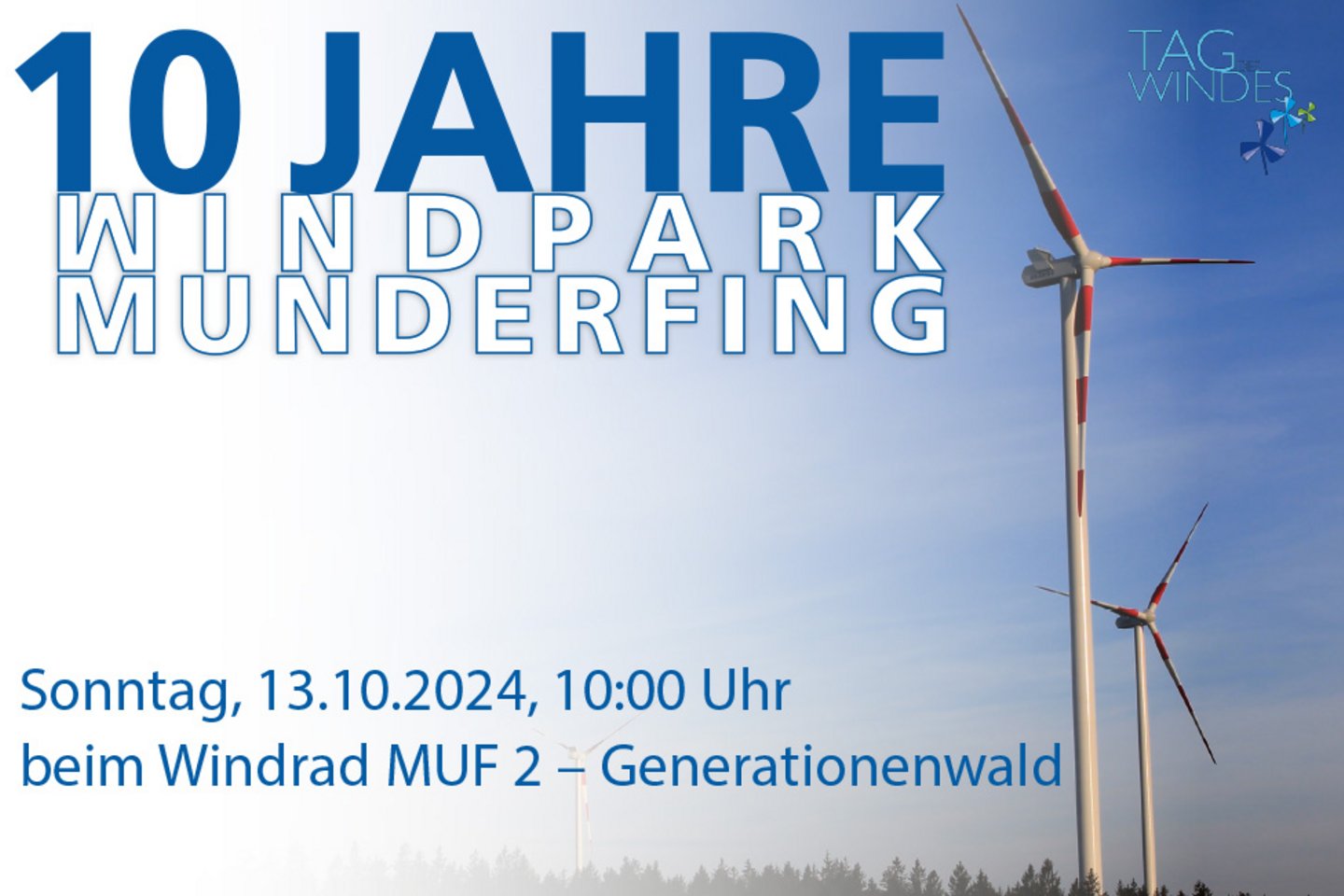 Feier 10 Jahre Windpark Munderfing